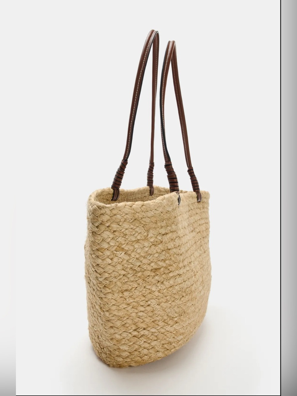 Jute shopper bag - Picture 2 of 5